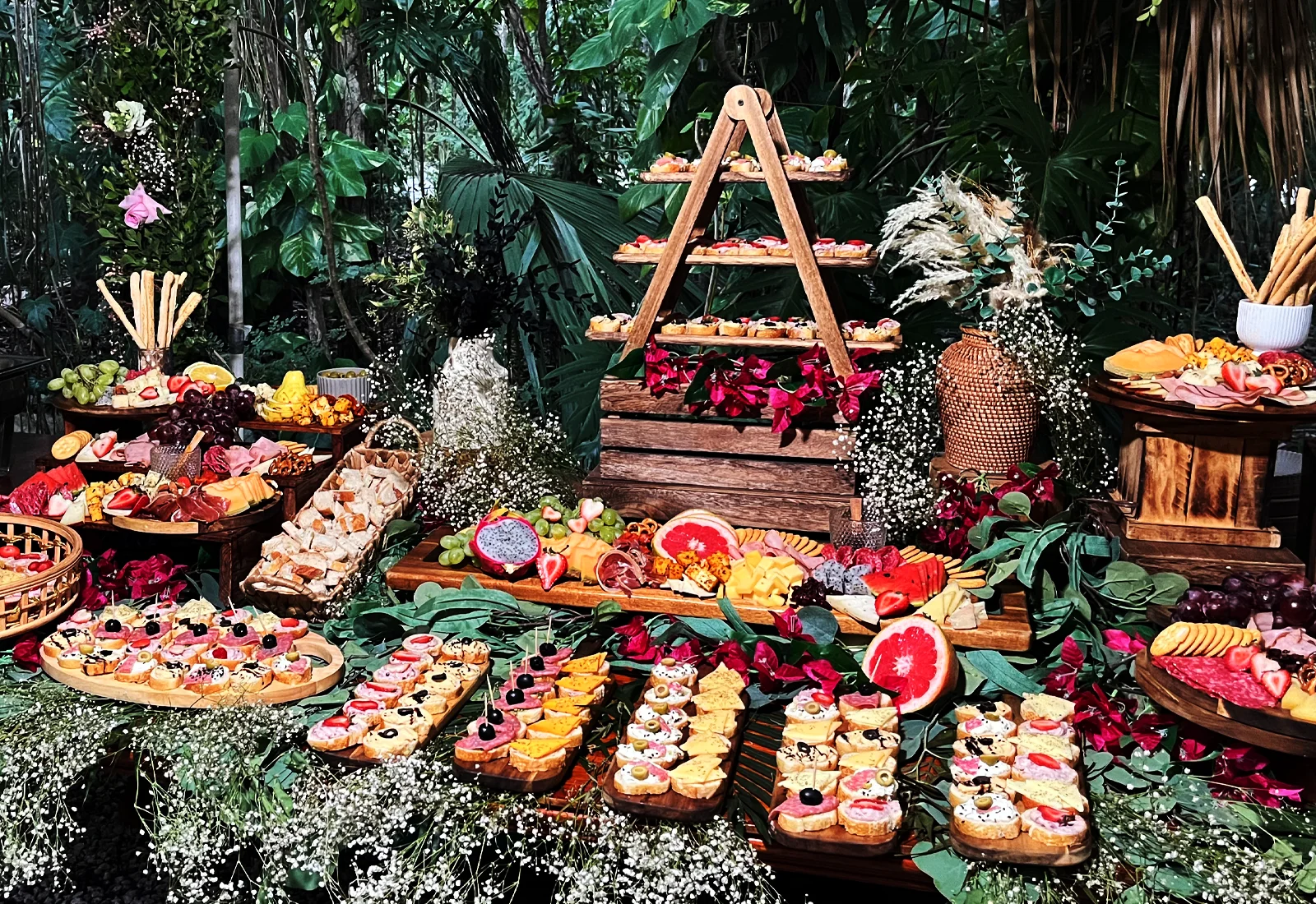 Guests enjoying a private celebration